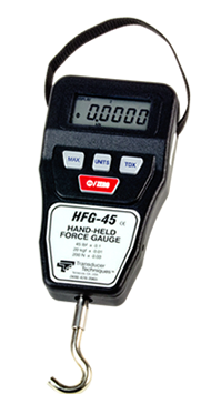 digital / compact / peak capture hand-held force gauge model hfg-45
