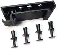 ADR-Kit DIN Rail Clip with Fasteners