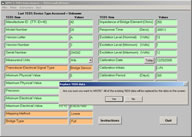Typical Datalogging Help Screen