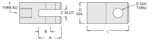 female clevis specifications