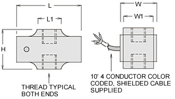 mlp series load cell specifications