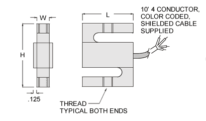 sbo series load cell specifications