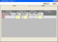 Datalogging Meter Setup for Groups 1 & 2