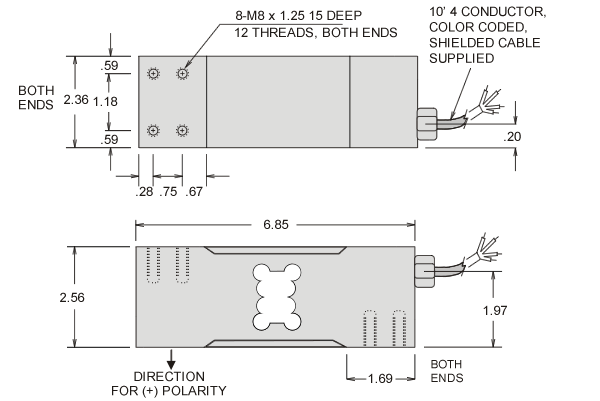 spl series beam load cell specifications