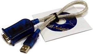 SST-USBAD9 Serial to USB Adapter Cable & Disk
